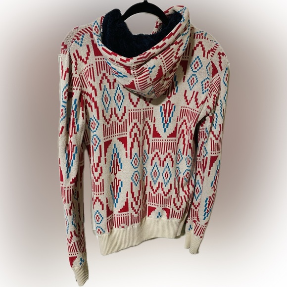 MATIX- red and blue Asher hoodie - Picture 2 of 7